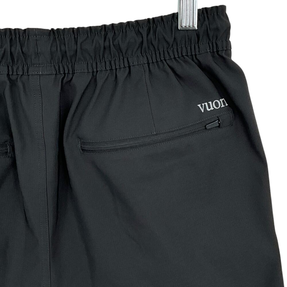 Vuori Train Tech Shorts Mens Small Black 8" Inseam Zip Pockets Athletic V3013 - Picture 5 of 11